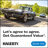 Lets agree to agree. Get guaranteed value. Hagerty Quote Now